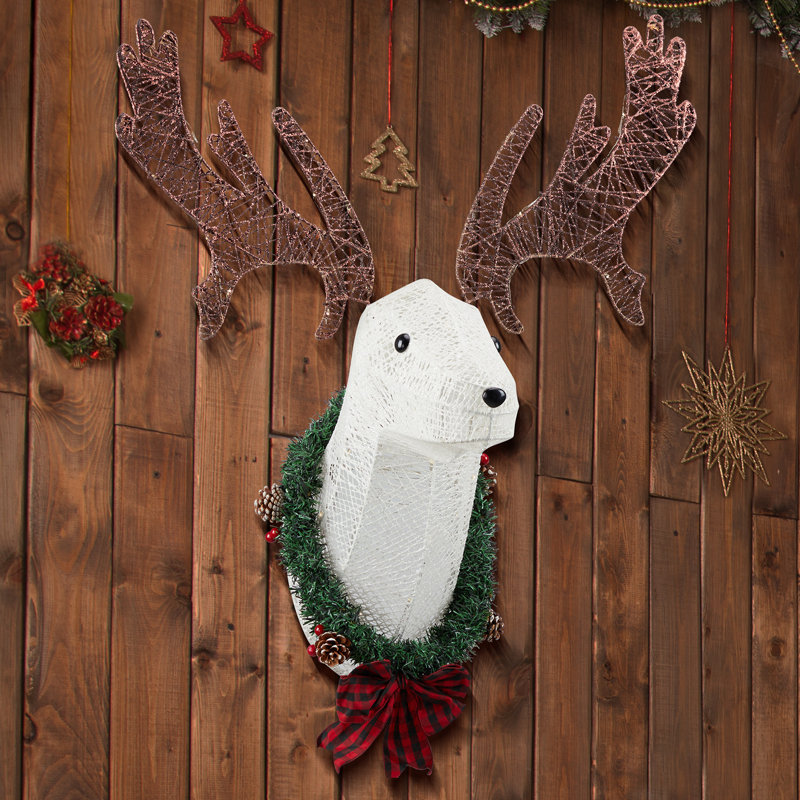 Reindeer blow mold 4.5 deals ft Christmas decorations